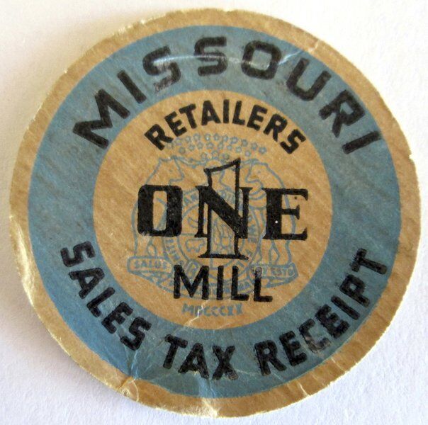 Bill Caldwell: Missouri sales tax tokens made of Tri-State District zinc